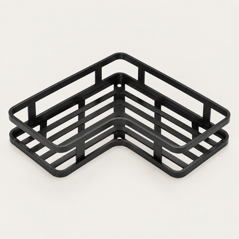 Étagère d'Angle Double Sans Perçage